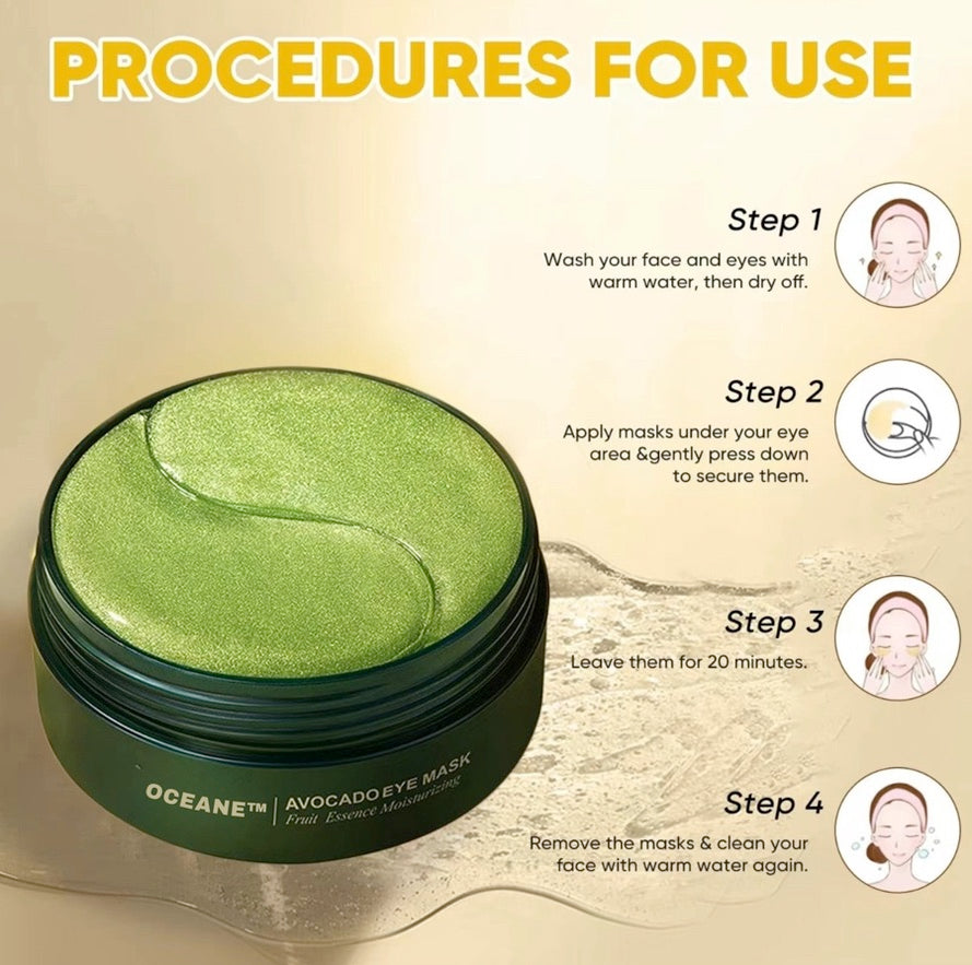 Oceane™ Avocado Collagen Eye Patches